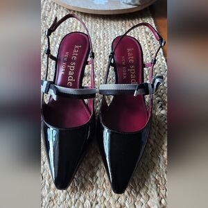 Kate Spade Black Patent Leather Women's Shoes